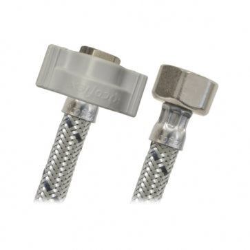 Tubo de abasto acero lavabo 3/8" Comp x 1/2" FIP x 40 cm Coflex / AL-B40
