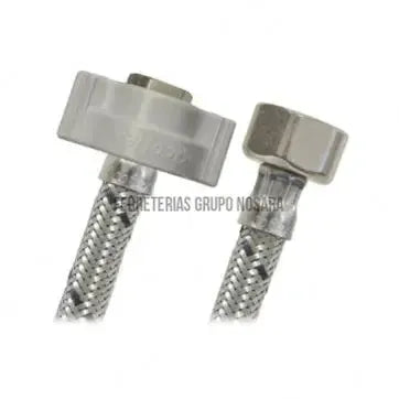 Tubo de abasto acero lavabo 3/8" Comp x 1/2" FIP x 40 cm Coflex / AL-B40-