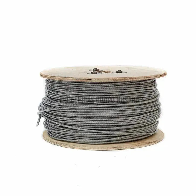 CABLE ACERO GALV S/FORRO 3/16 POR METRO-