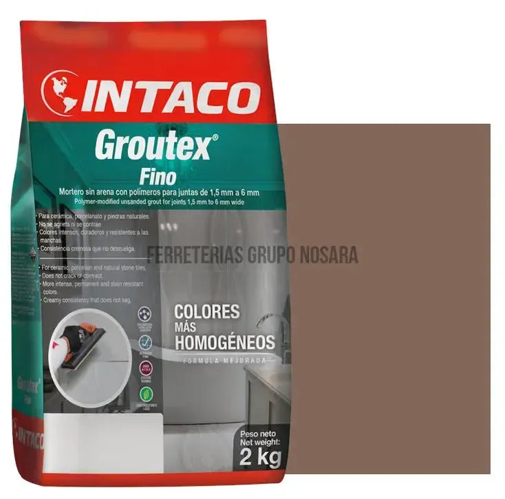 FRAGUA GROUTEX CANELA S/A 2KG-