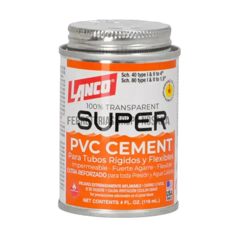 LANCO PEGAMENTO PVC SUPER 4 ONZ 1/32 SM2-102409-718594024486
