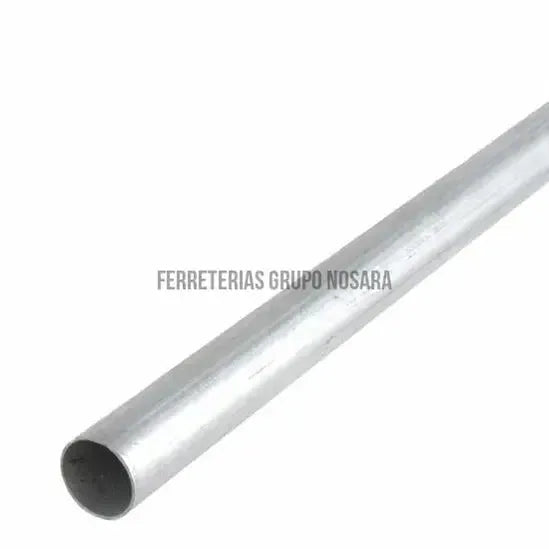 Tubo de cañería hierro galvanizado sin rosca 12MM 1/2""-