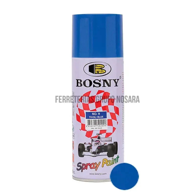 PINTURA SPRAY BOSNY SB-9 AZUL TIVOLI-104012-8850747502099