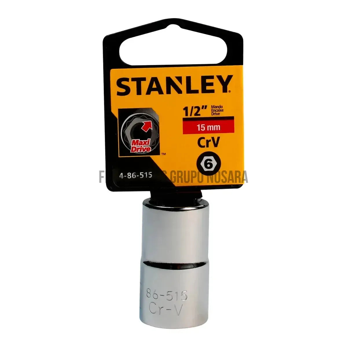 CUBO 1/2"" 15MM ESPIGA STANLEY 86-515-