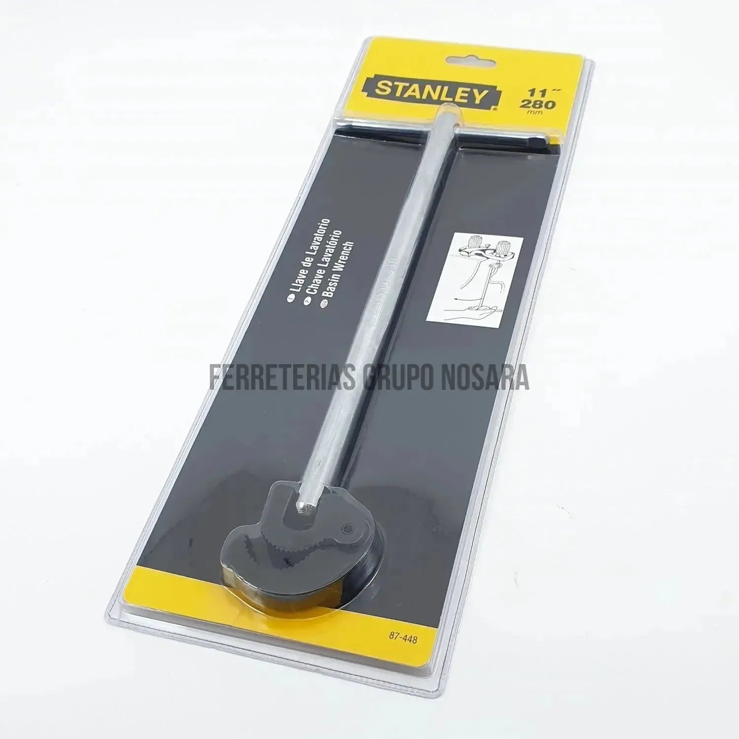 LLAVE CANGREJA 11" (280 mm) STANLEY 87-448-