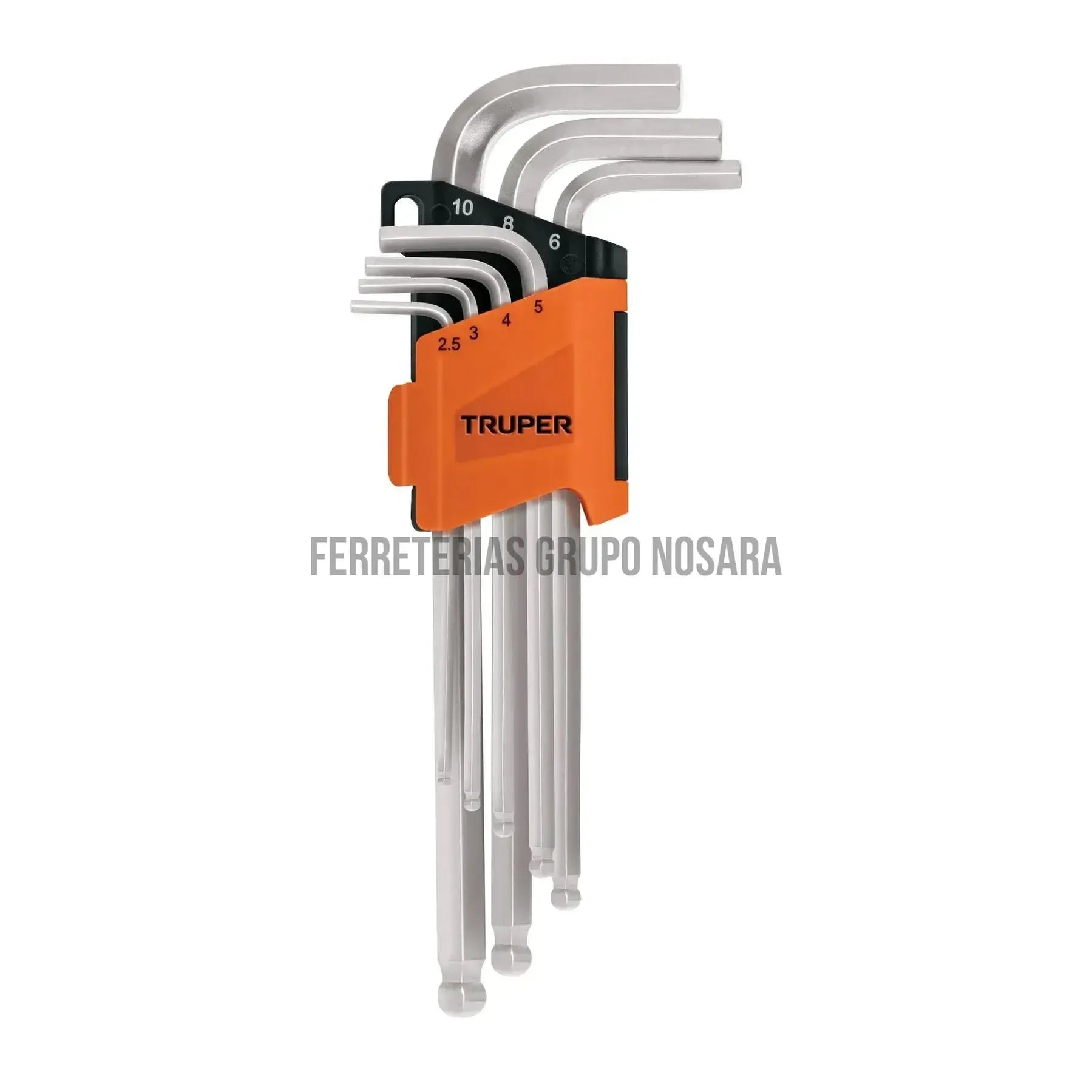 TRUPER JGO LLAVE ALLEN 7PZS C/BOLA 15548-