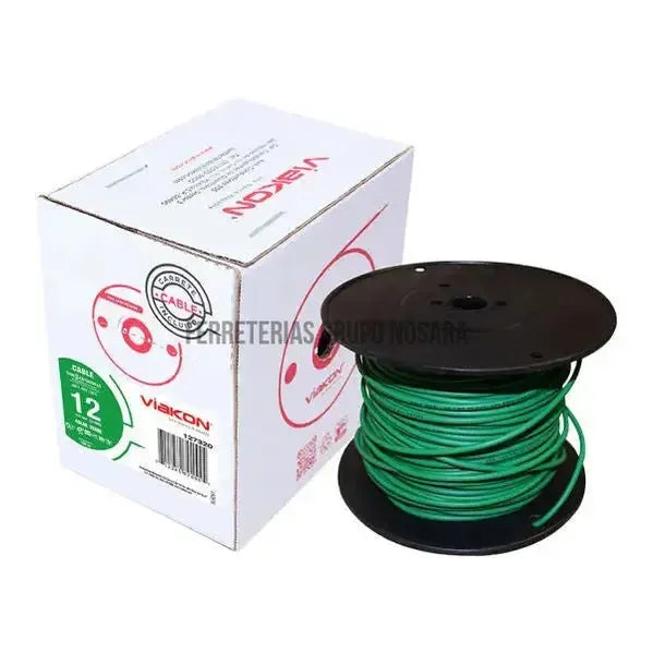 VIAKON CABLE X MTR #12 VERDE-