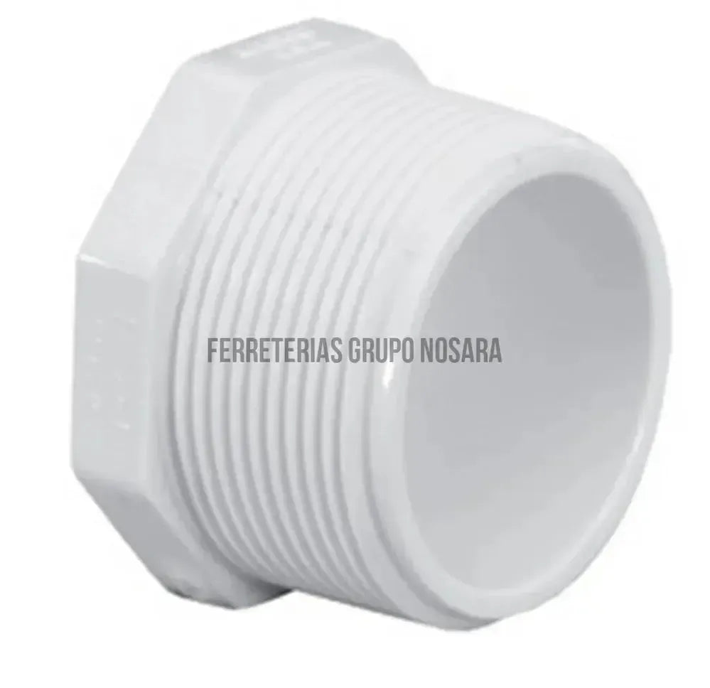 PVC TAPON MACHO C/ROSCA SCH40 3/4-