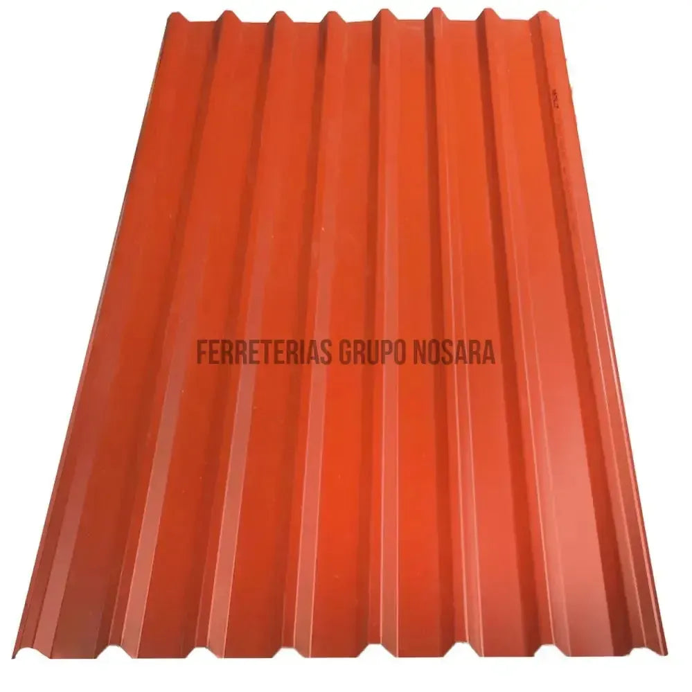 TECHO EST ROJO #26 1.07X3.66 0.43 ALUTEC-