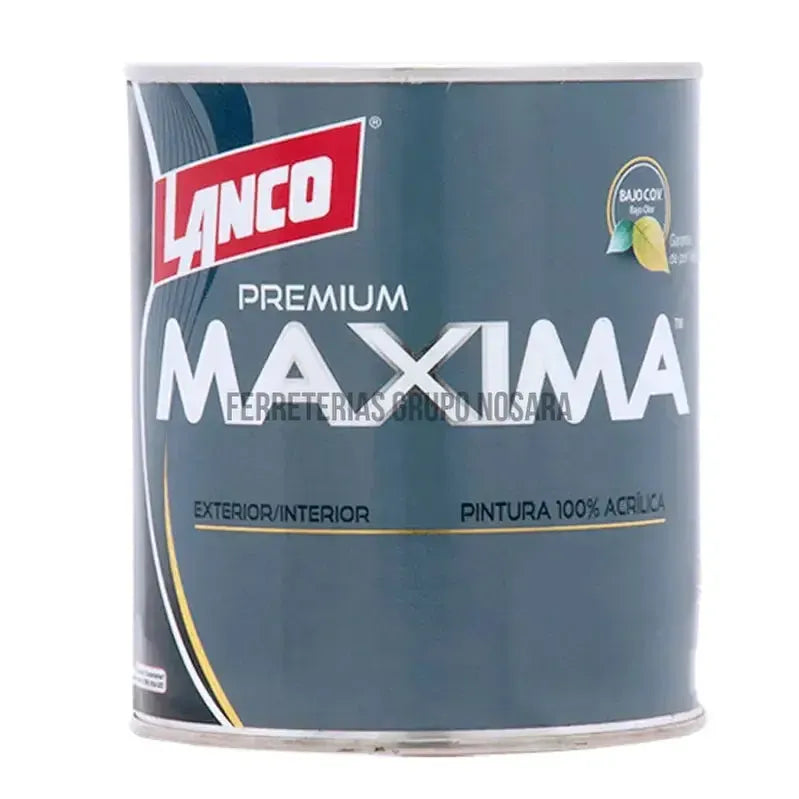 Pintura acrilica mate Maxima Premium cuarto Lanco MA684-5 (base accent)-
