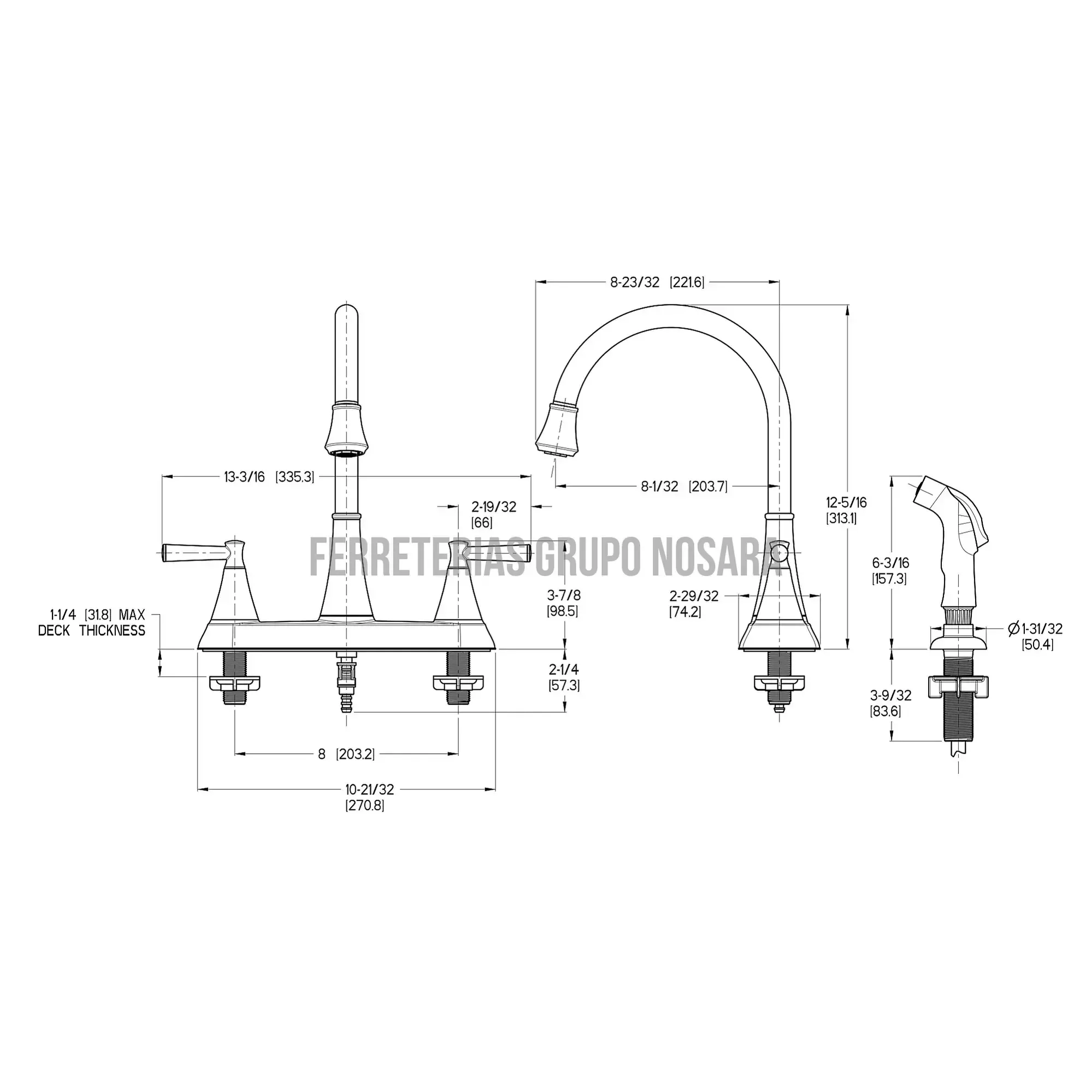 CACHERA FREG PALANCA C/ROCIADOR F0364CRC-