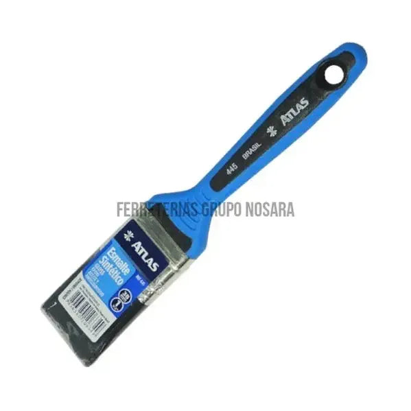 Brocha azul 445 cerda negra 1" Atlas-