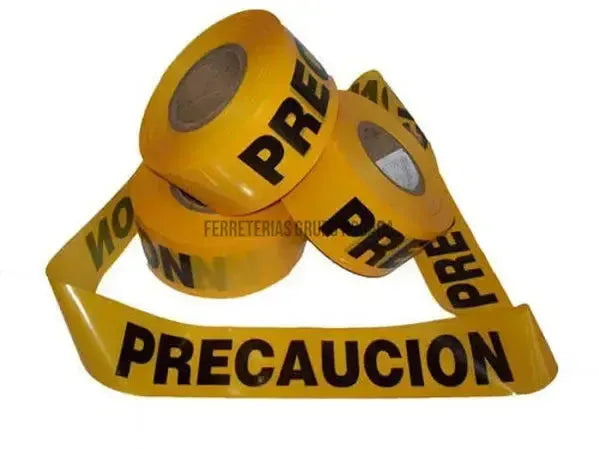CINTA AMARILLA PRECAUCION 75MMX305M CIN30P FYY-