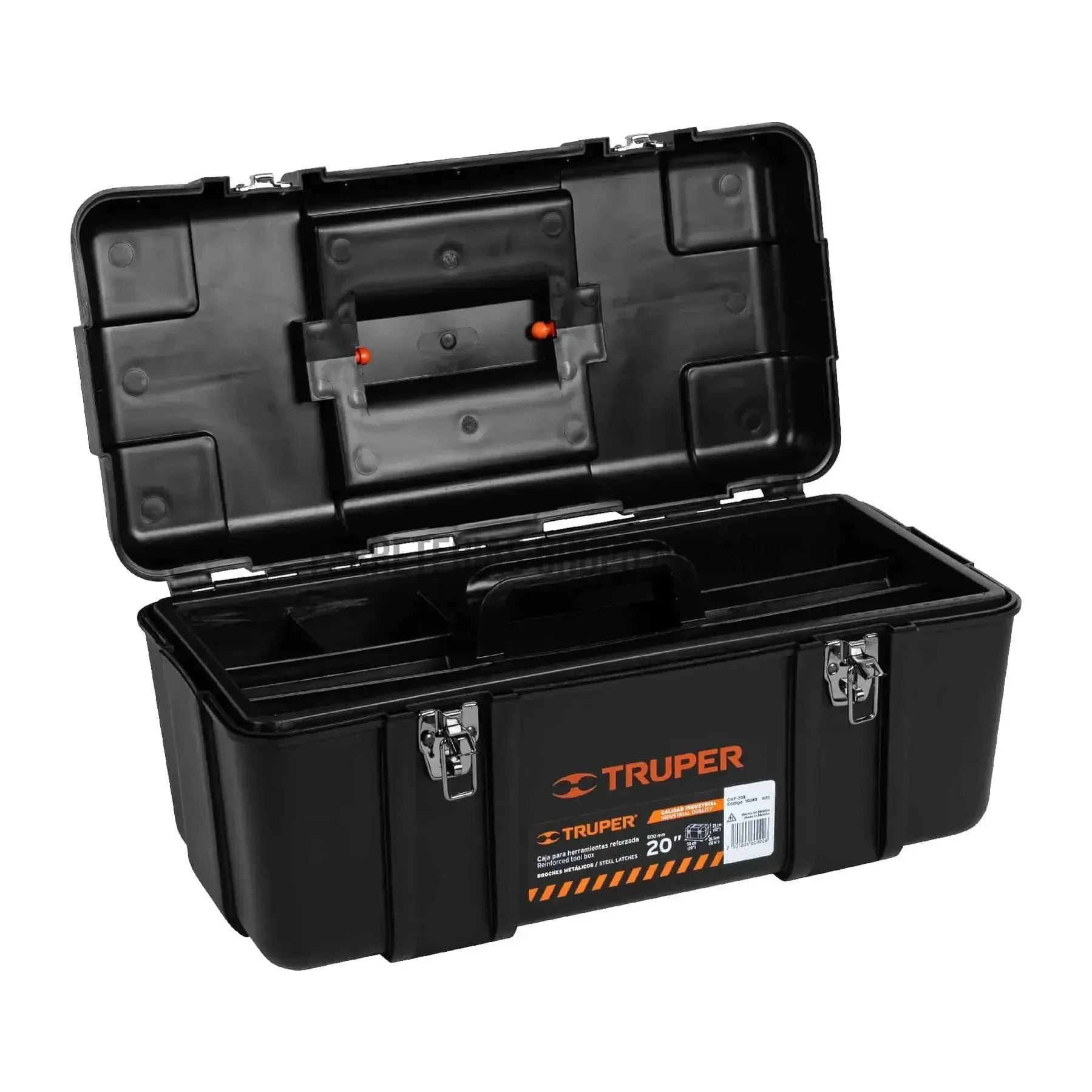 Caja para herramienta de 20" industrial, broches metálicos /-