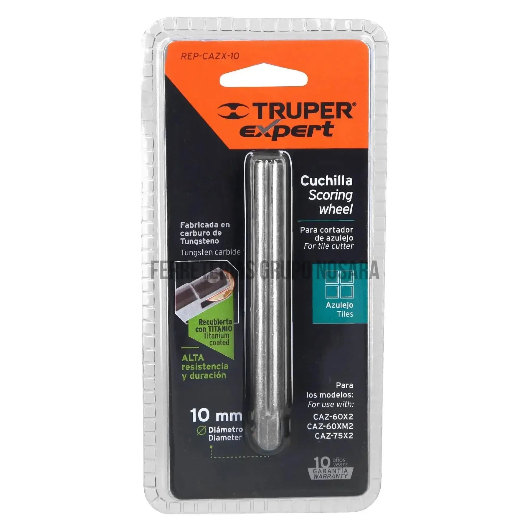 Repuesto de cuchilla para cortador de azulejo, 10 mm / 15829-