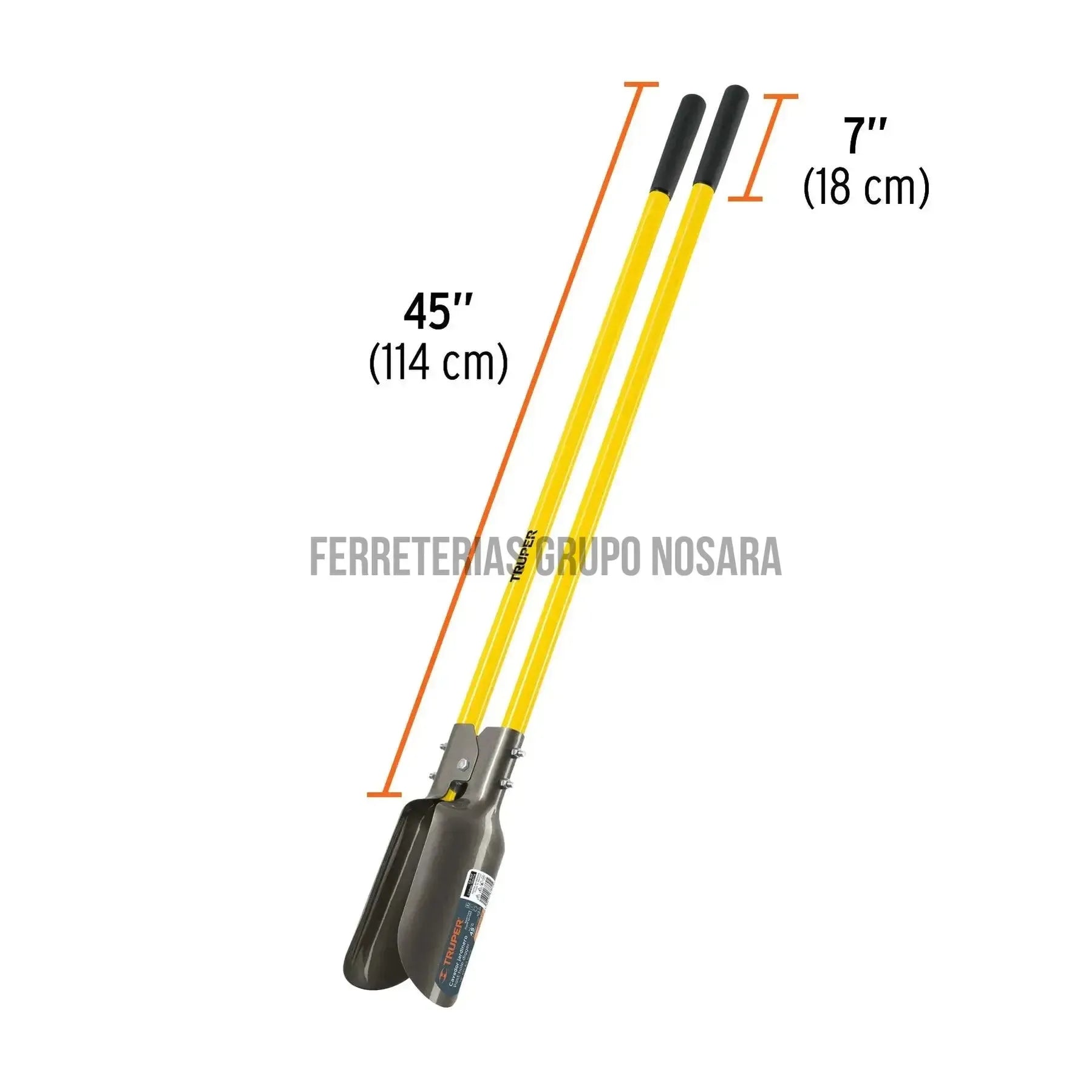 TRUPER PALIN DOBLE CABO/FIBRA 45 100174-