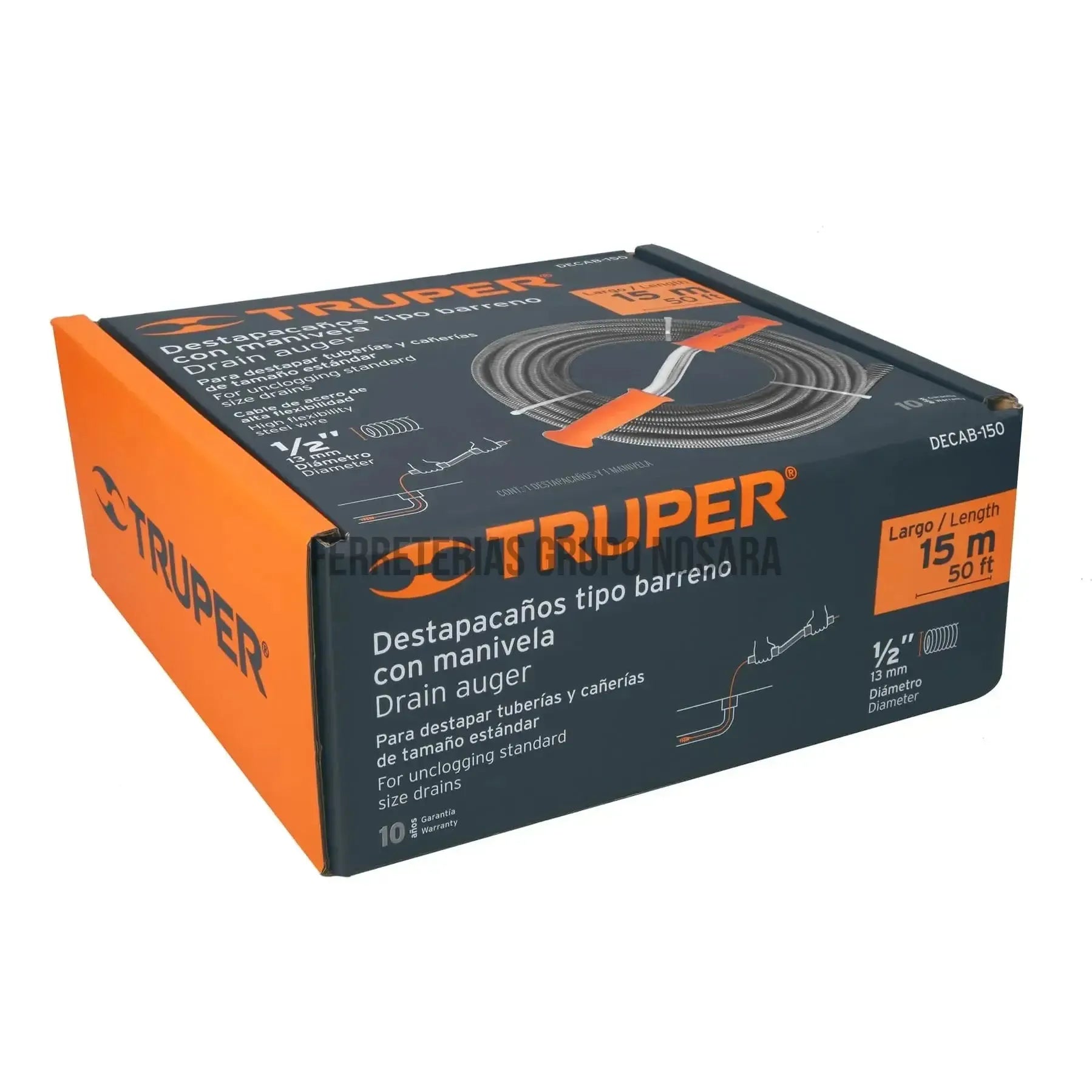 TRUPER SONDA DESTAQ CAÑER 1/2X50FT 15150-