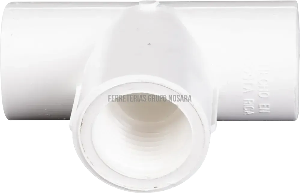Amanco Tee potable PVC con rosca 12 mm (1/2")-