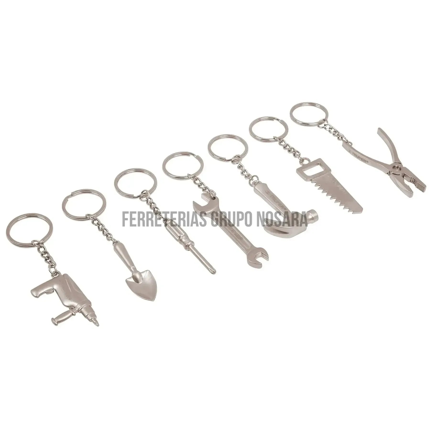Pieza de llavero tipo herramienta en display box con 49 pz / 13337-