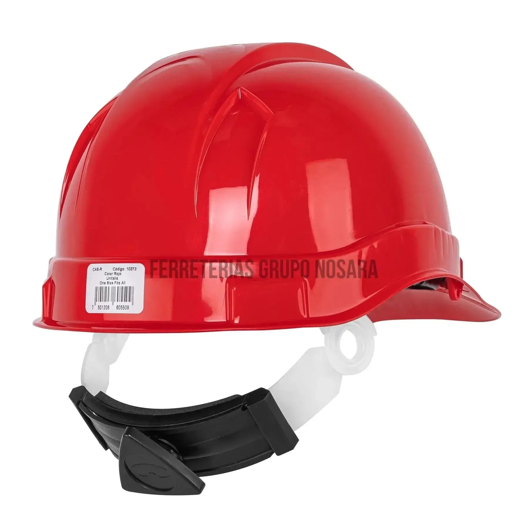 Casco de seguridad, ajuste de matraca, rojo, Truper / 10373-