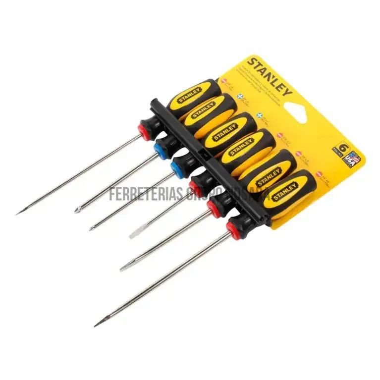 DESTORNILLADOR “STANLEY” Juego 6 Piezas 60060-