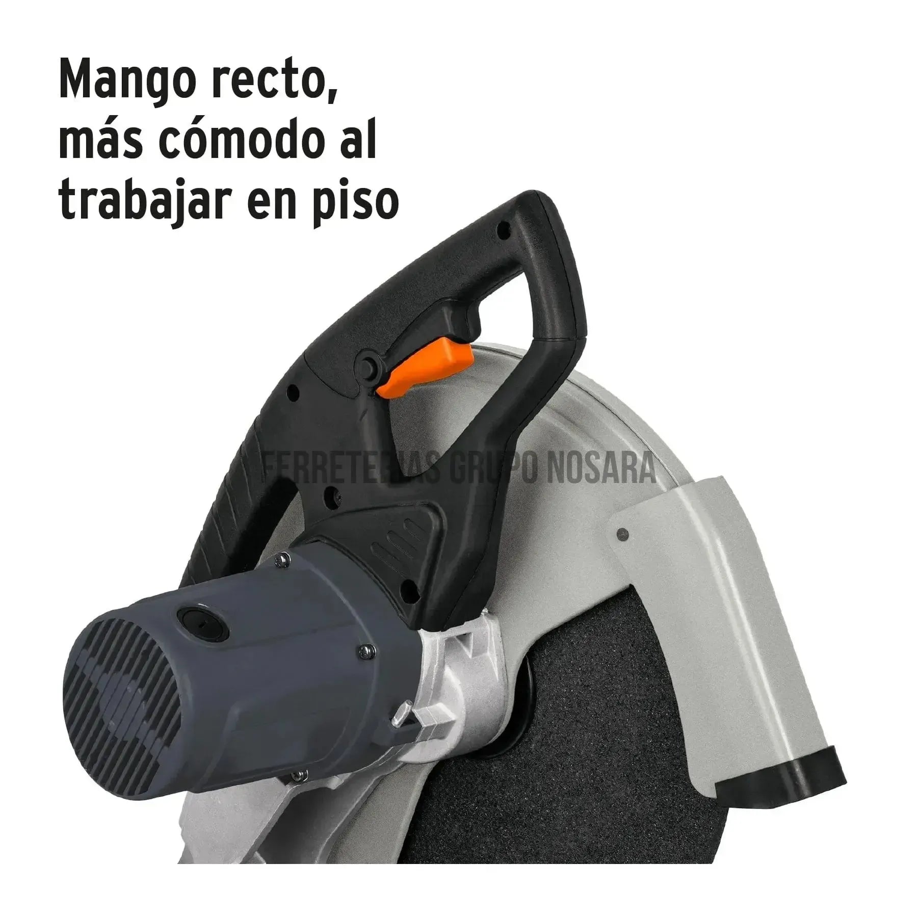 Cortadora de metales 14", mango recto, 2200 W industrial / 17733-