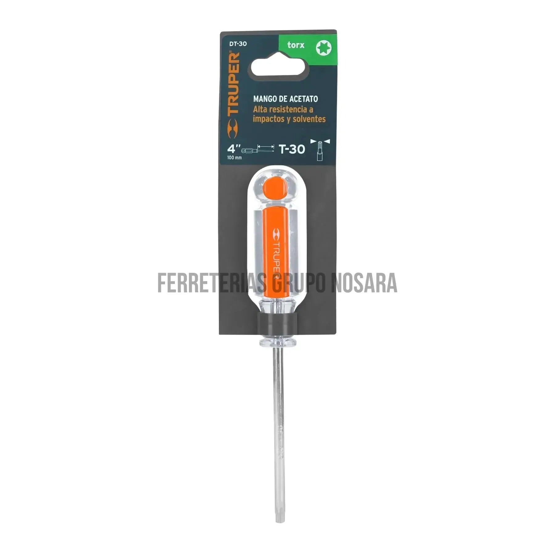 TRUPER DESATORNILLADOR P/TORX T-30 15106-