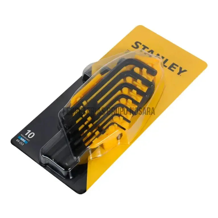 JUEGO LLAVES ALLEN 10UND STANLEY 69-253-