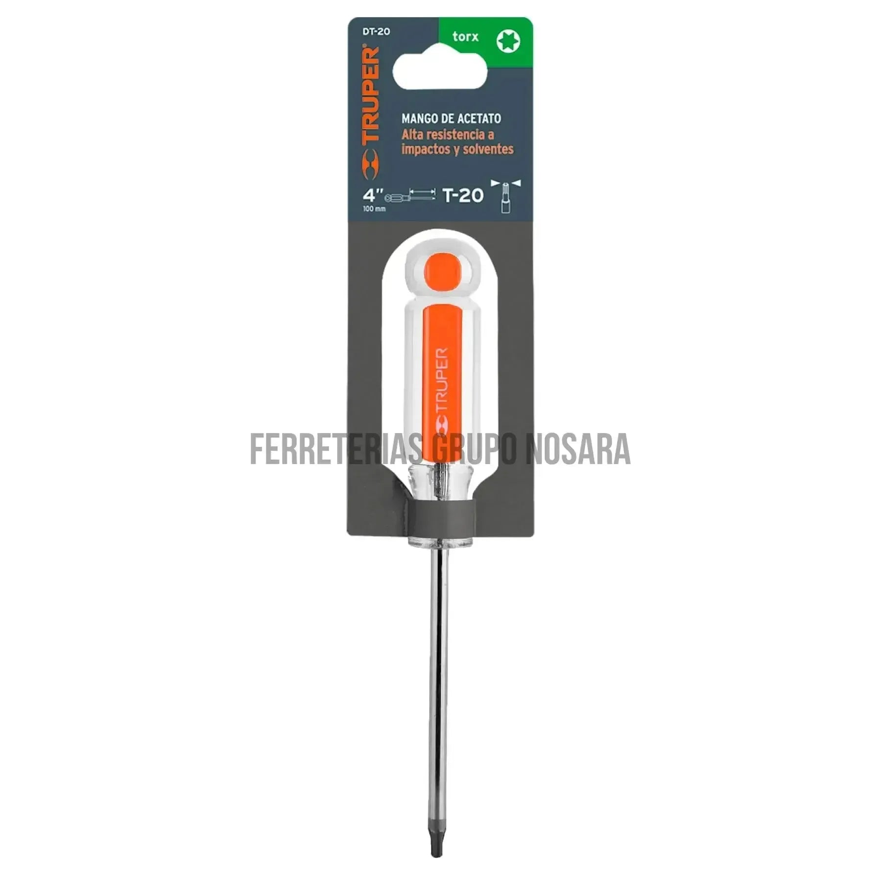 TRUPER DESATORNILLADOR P/TORX T-20 15103-