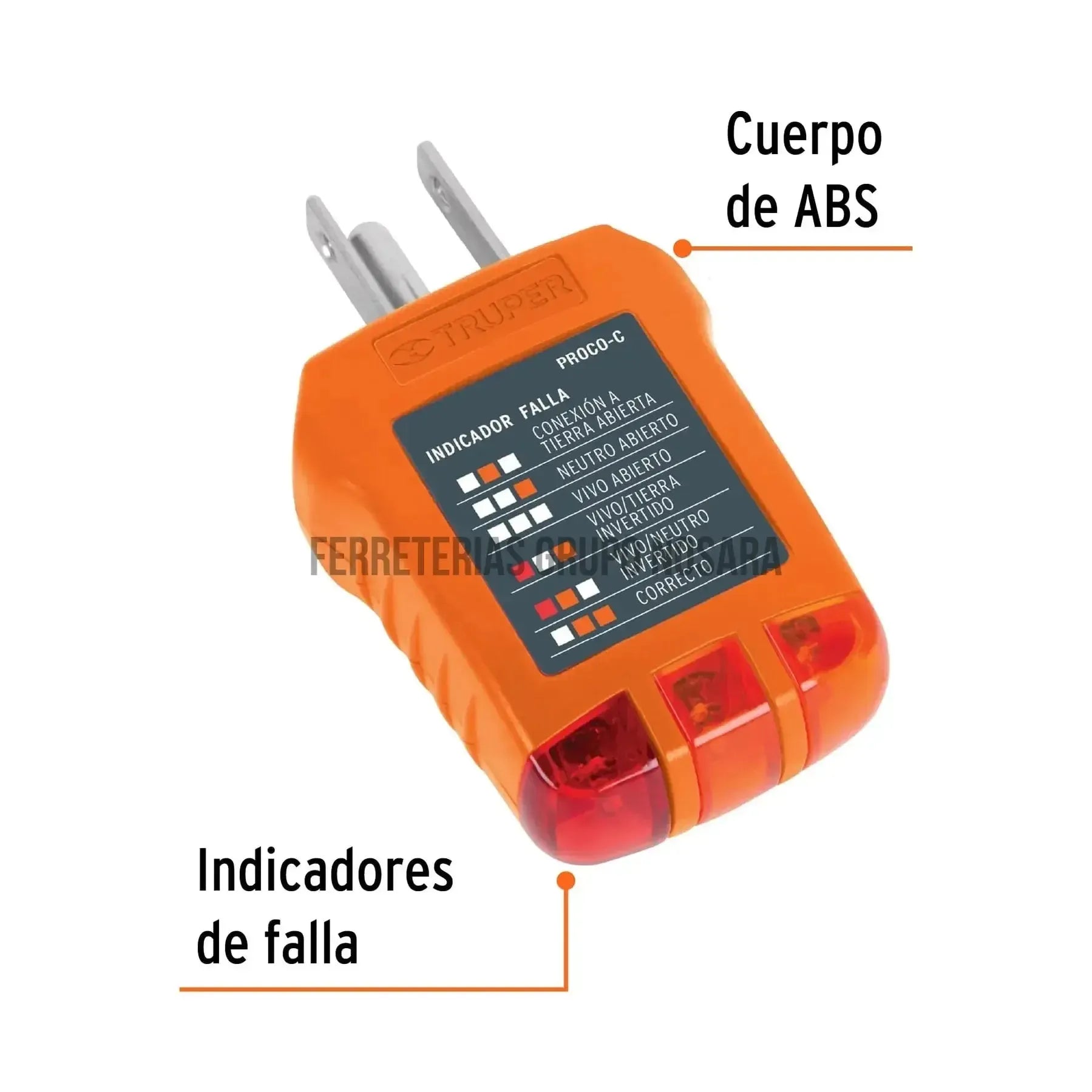 TRUPER PROBADOR P/TOMA PROCO-C 17241-