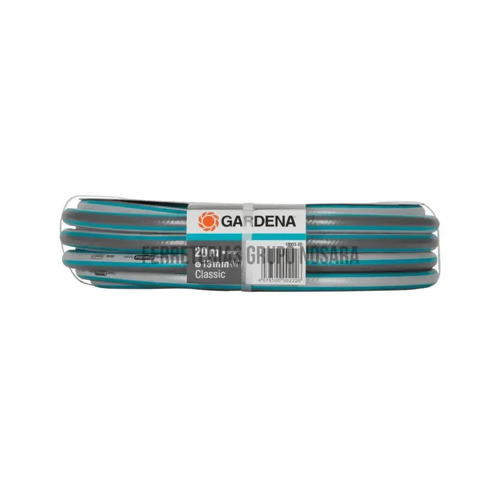 MANGUERA 20M CLASSIC GARDENA 1/2" CON JUEGO CONECTORES / 18003-20CA-