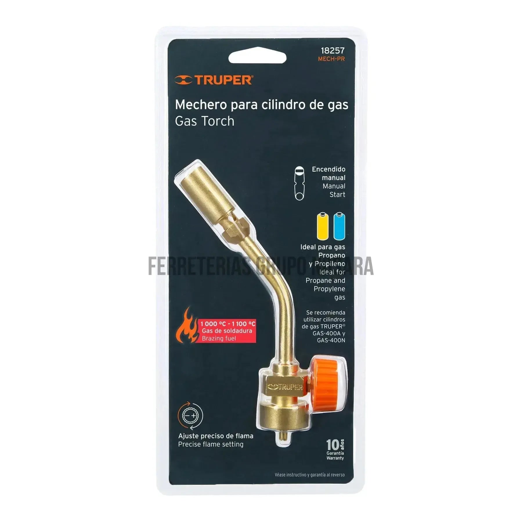 TRUPER SOPLETE P/GAS PROPANO 18257-