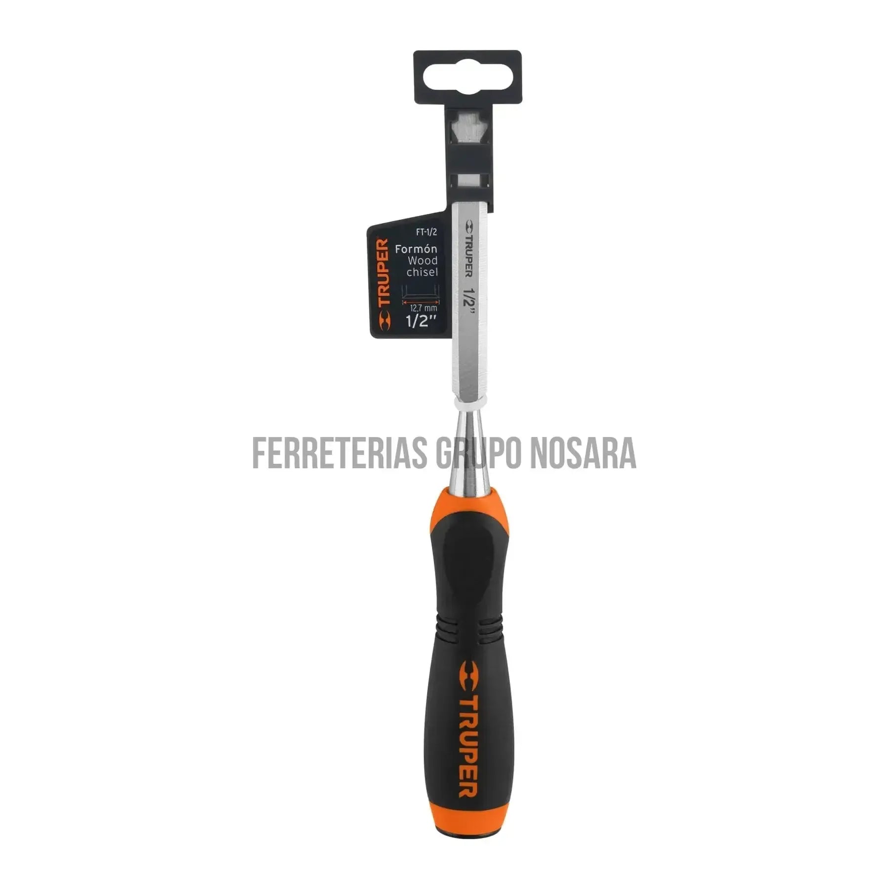 Formón 1/2" mango Comfort Grip, Truper / 14621-