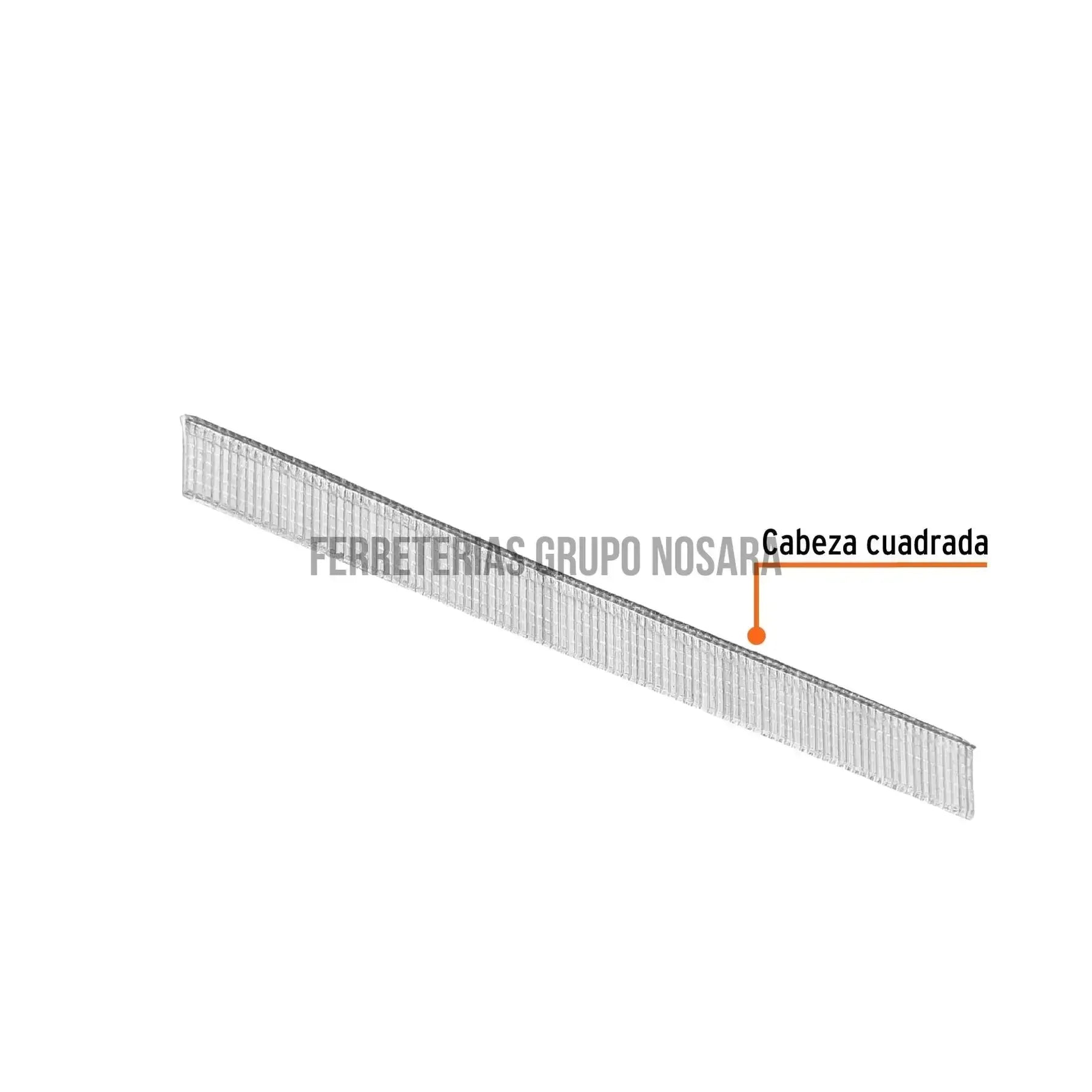 Clavos para clavadora neumatica 3/8" Truper CLANEU-18-10 / 18260-