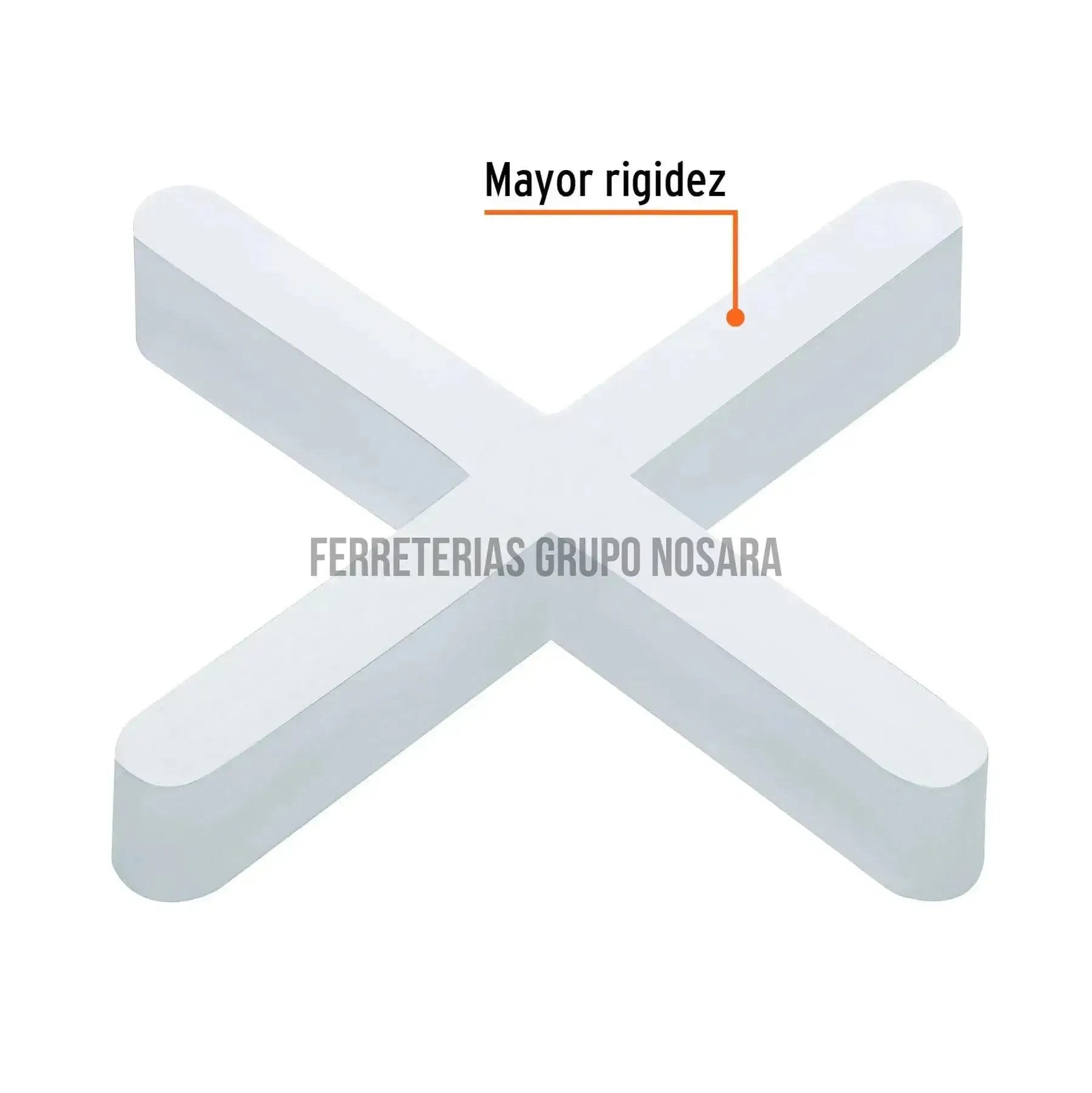 Bolsa con 200 separadores de 2 mm de losetas, Truper / 12972-