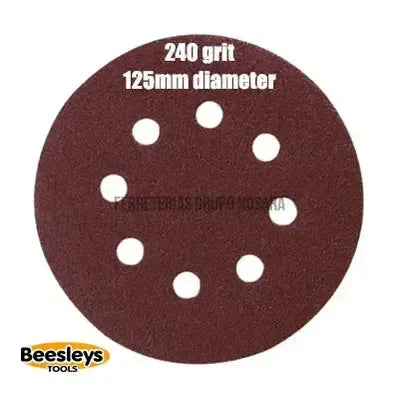 Disco abrasivo Makita 125mm 240G P43599-400173-088381971461