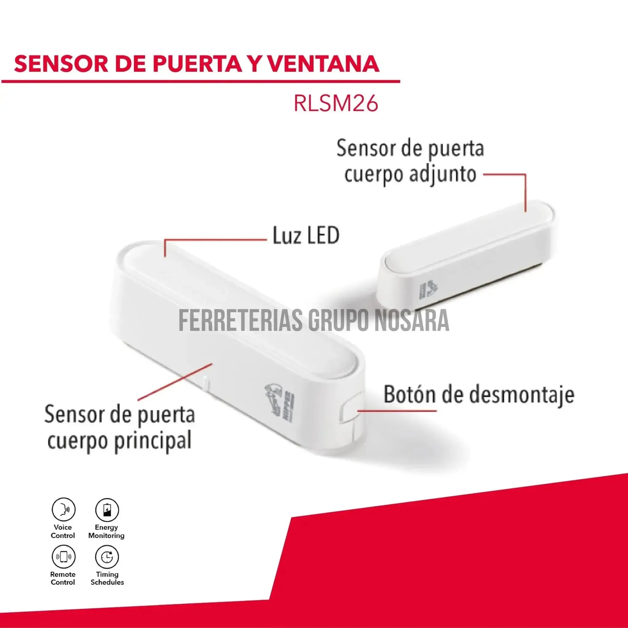 RCA SMART SENSOR PUERTA/VENTANA RLSM26