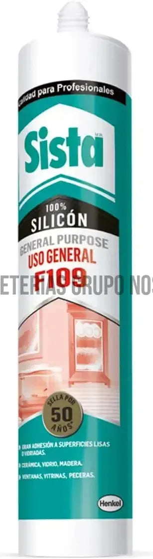 SISTA SILICON BLANCO HENKEL 300ML F109-