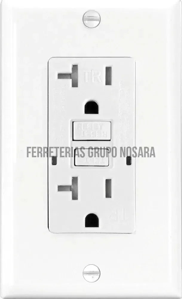 EAGLE TOMA GFCI BLANCO C/INDICADOR TST20-