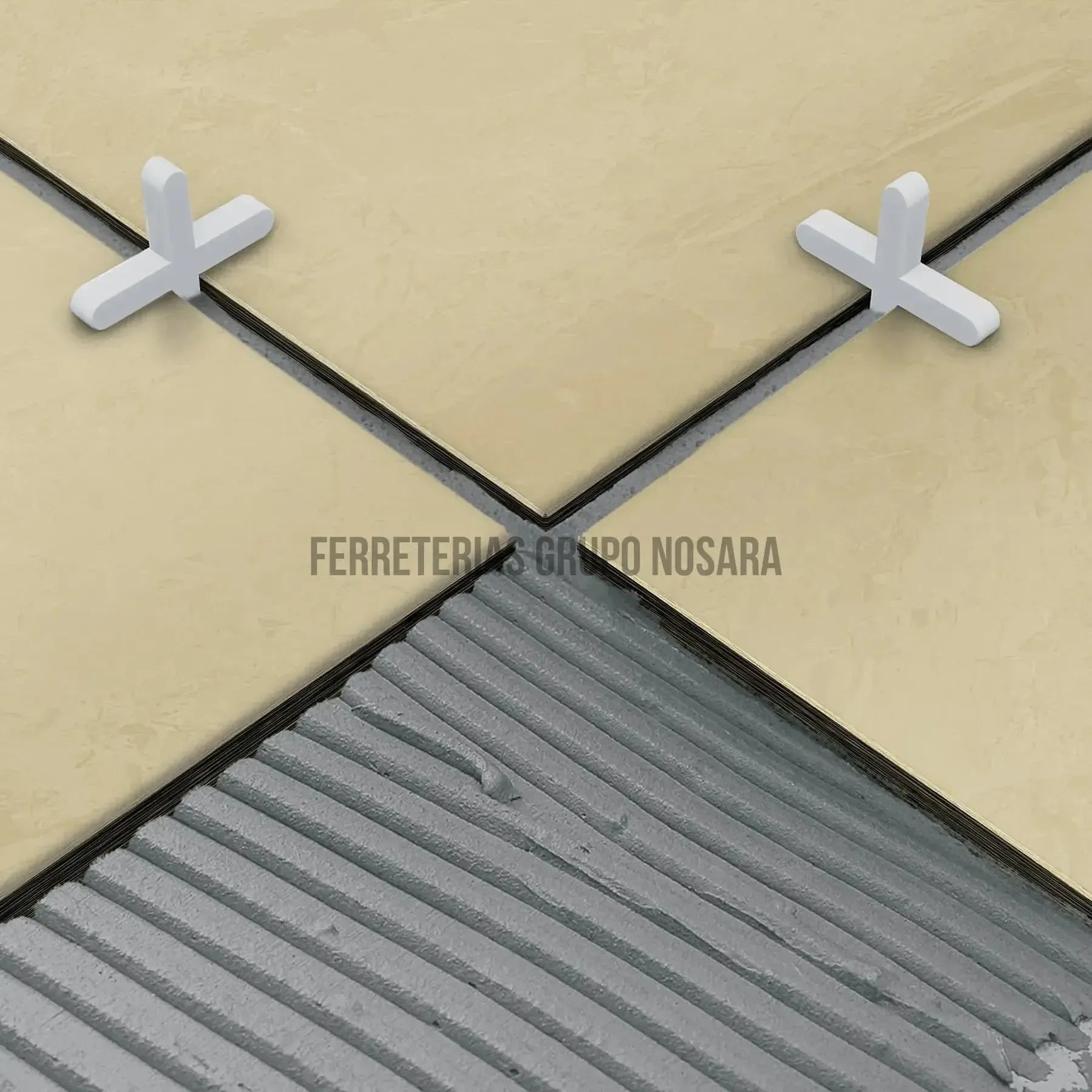 Bolsa con 200 separadores de 2 mm de losetas, Truper / 12972-