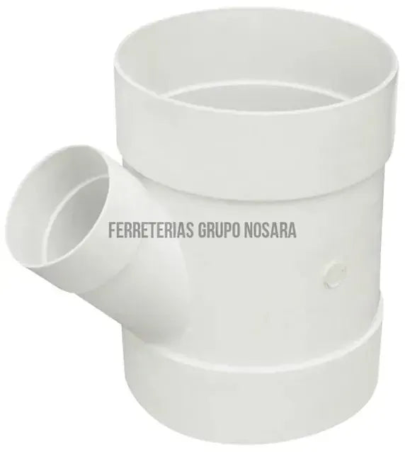 Amanco Yee sanitaria reducida PVC SCH40 pared gruesa 100 x 50 mm (4" x 2")-