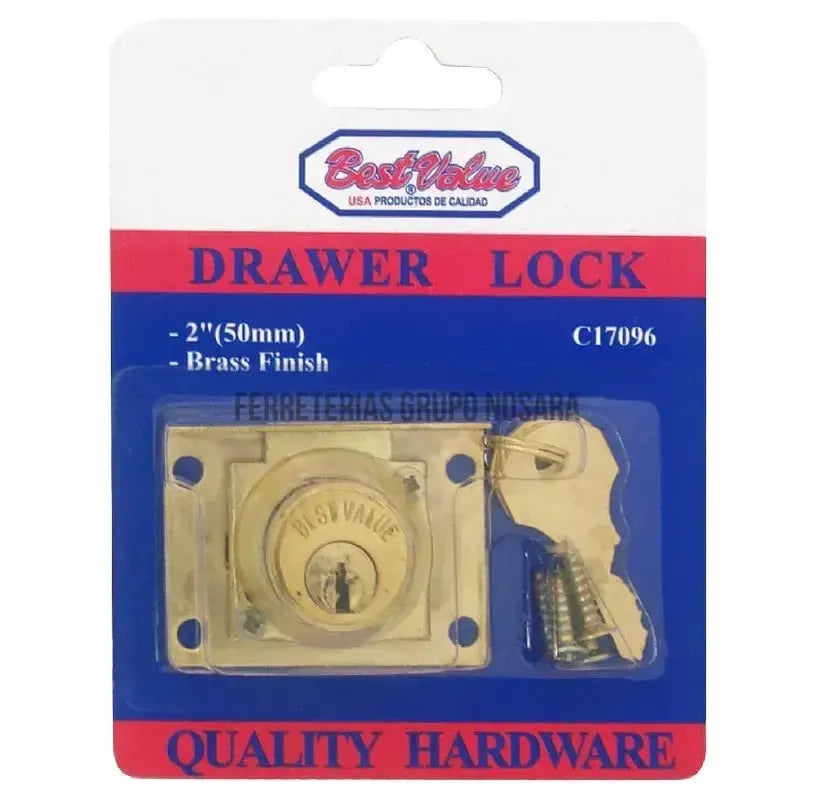 BEST VALUE CERRADURA P/ MUEBLE C17096-600344-7453001110095