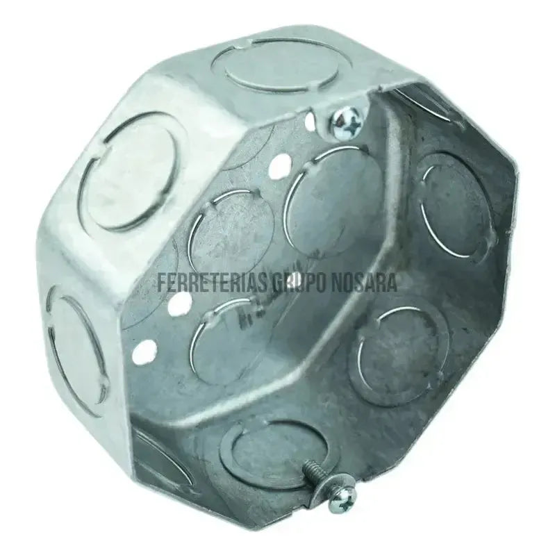 CAJA EMT OCTAGONAL DOBLE FONDO 1/2 X 3/4-