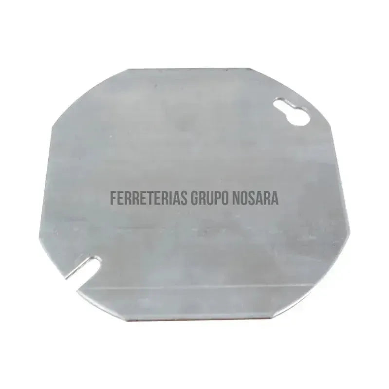 TAPA EMT OCTAGONAL SIN HUECO-
