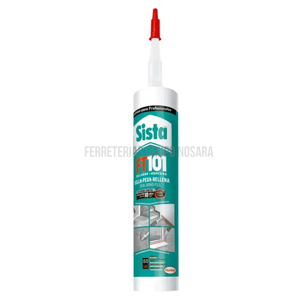 SISTA SELLADOR SILICON POLIU BLC FT101-