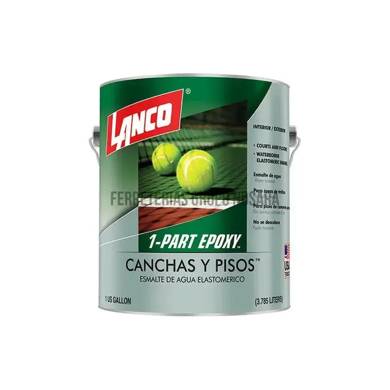 LANCO PINTURA P/CANCHAS Y PISOS BLANCO GLN / CP466-