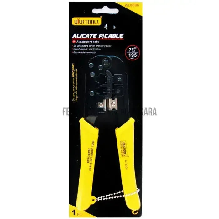 UYUSTOOLS ALICATE P/CABLE 6/8 AL8006-