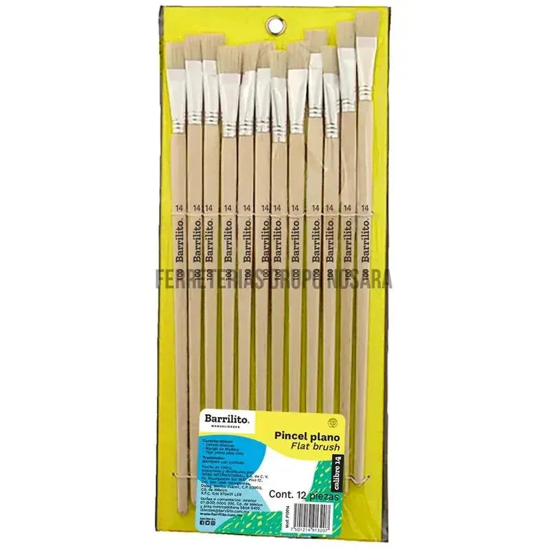 PINCEL BARR #14 PLA/P10014 OLE 6170140-CP000985-7501214917724