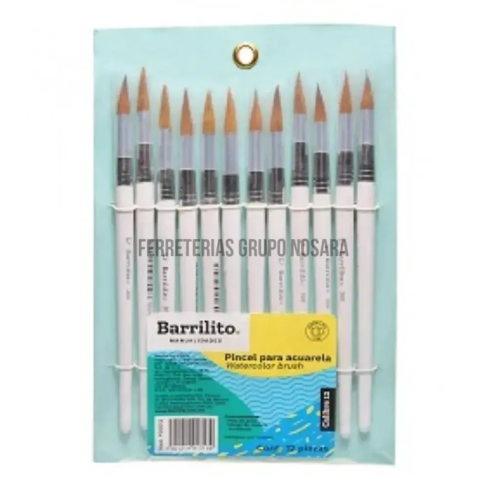 PINCEL BARR #12 RED/P30012 ACU 6170365-CP001495-7501214913139