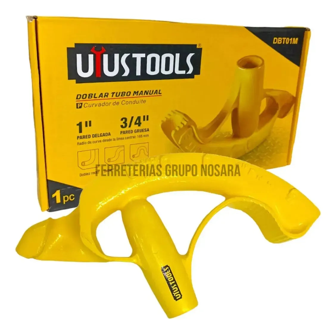 UYUSTOOLS DOBLADORA P/TUBO 1" DBT01M-